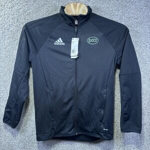 Adidas Tiro17 Track Jacket Mens Large Black Climalite Zip Soccer Allianz Field
